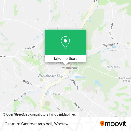 Карта Centrum Gastroenterologii