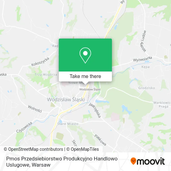 Карта Pmos Przedsiebiorstwo Produkcyjno Handlowo Uslugowe