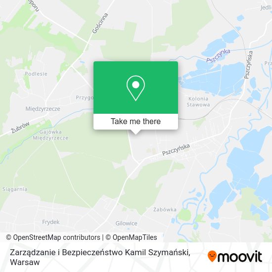 Zarządzanie i Bezpieczeństwo Kamil Szymański map