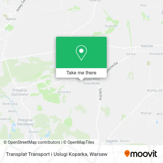 Карта Transplat Transport i Uslugi Koparka