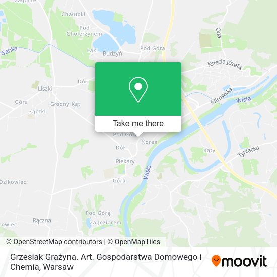 Grzesiak Grażyna. Art. Gospodarstwa Domowego i Chemia map