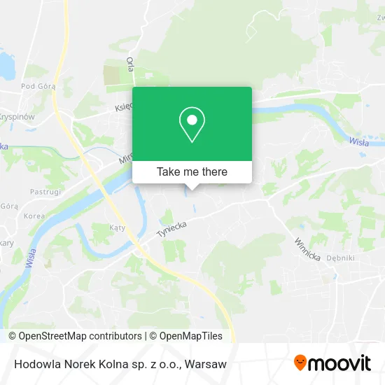 Карта Hodowla Norek Kolna sp. z o.o.