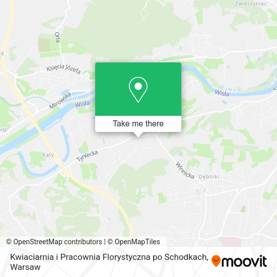 Kwiaciarnia i Pracownia Florystyczna po Schodkach map