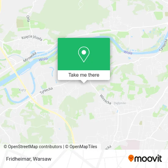 Карта Fridheimar