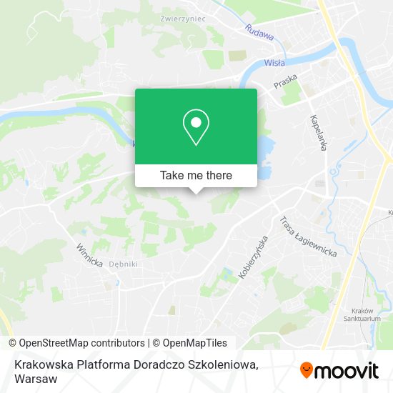 Krakowska Platforma Doradczo Szkoleniowa map