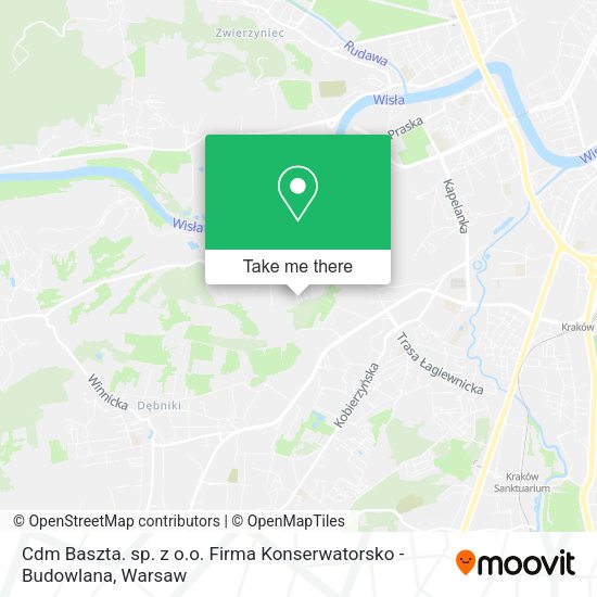 Cdm Baszta. sp. z o.o. Firma Konserwatorsko - Budowlana map