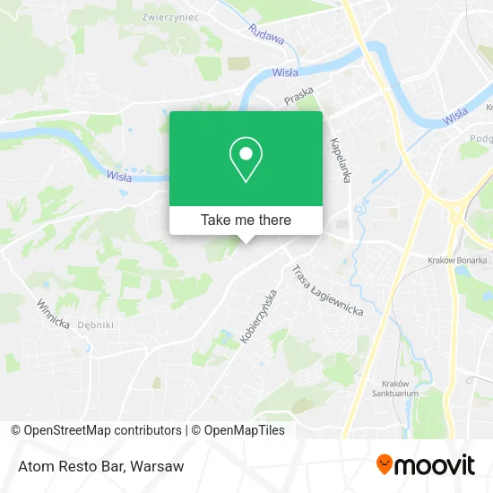 Atom Resto Bar map