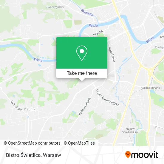 Карта Bistro Świetlica