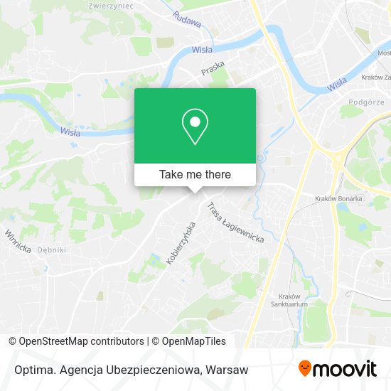 Optima. Agencja Ubezpieczeniowa map