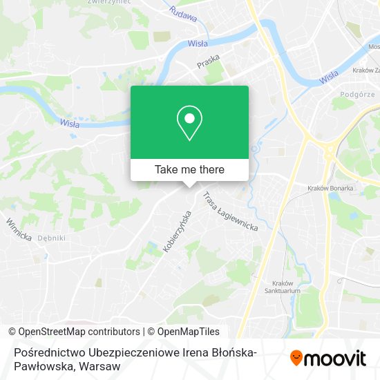 Pośrednictwo Ubezpieczeniowe Irena Błońska-Pawłowska map