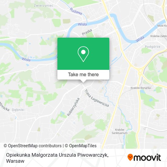 Opiekunka Malgorzata Urszula Piwowarczyk map