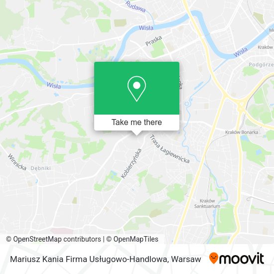 Mariusz Kania Firma Usługowo-Handlowa map