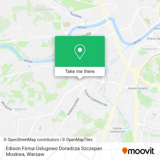 Edison Firma Usługowo Doradcza Szczepan Moskwa map