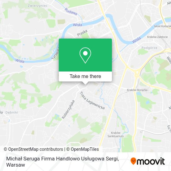 Michał Seruga Firma Handlowo Usługowa Sergi map