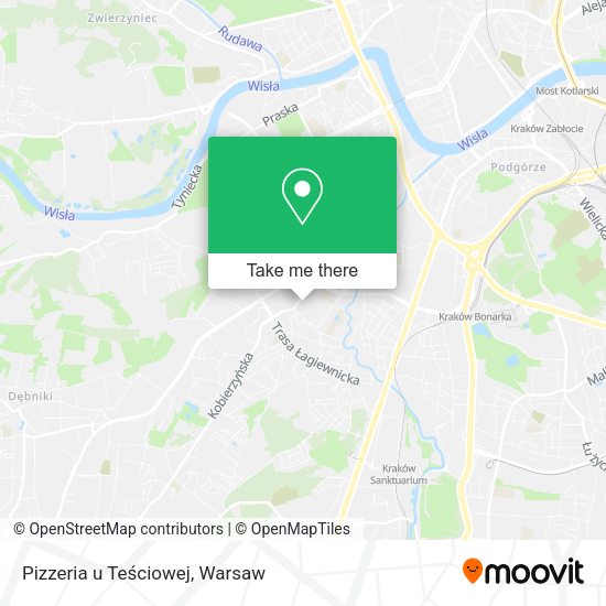 Pizzeria u Teściowej map