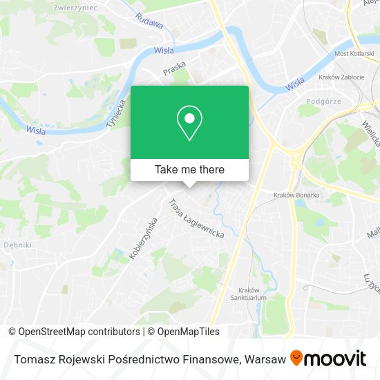 Tomasz Rojewski Pośrednictwo Finansowe map