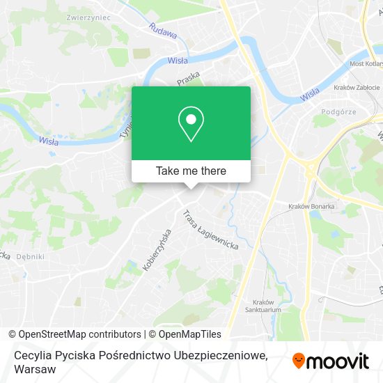 Cecylia Pyciska Pośrednictwo Ubezpieczeniowe map