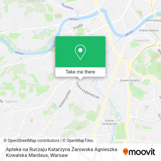 Apteka na Ruczaju Katarzyna Żarowska Agnieszka Kowalska Mardaus map