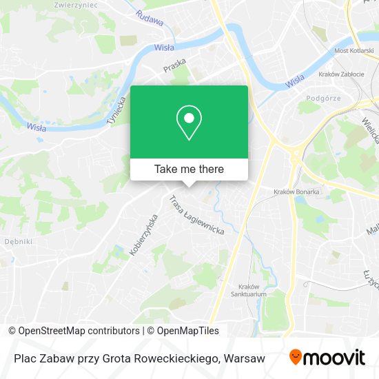 Plac Zabaw przy Grota Roweckieckiego map