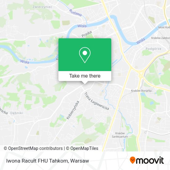 Iwona Racułt FHU Tahkom map