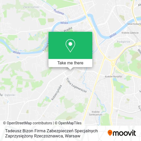 Tadeusz Bizon Firma Zabezpieczeń Specjalnych Zaprzysiężony Rzeczoznawca map