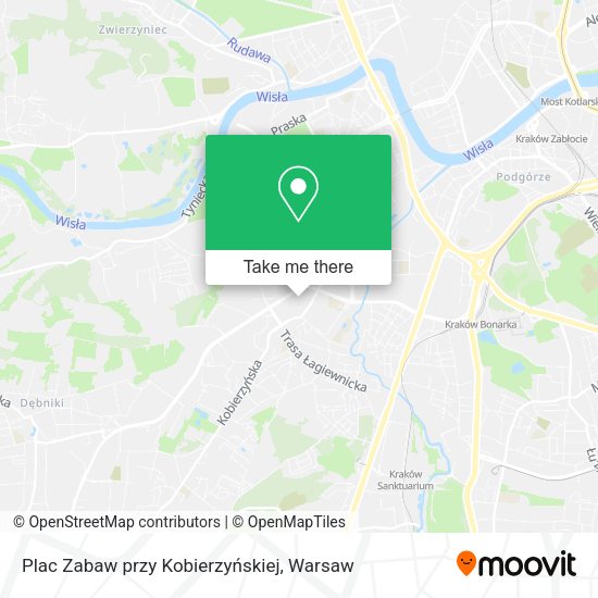 Plac Zabaw przy Kobierzyńskiej map