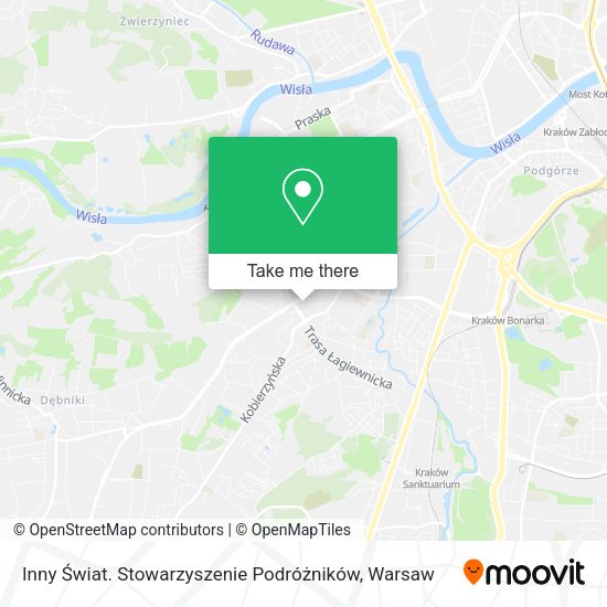 Inny Świat. Stowarzyszenie Podróżników map