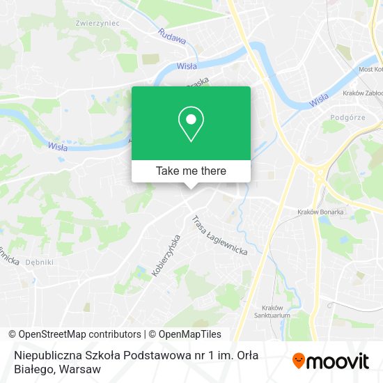 Niepubliczna Szkoła Podstawowa nr 1 im. Orła Białego map