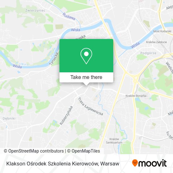 Klakson Ośrodek Szkolenia Kierowców map