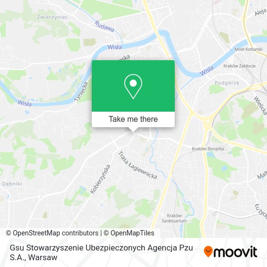 Gsu Stowarzyszenie Ubezpieczonych Agencja Pzu S.A. map