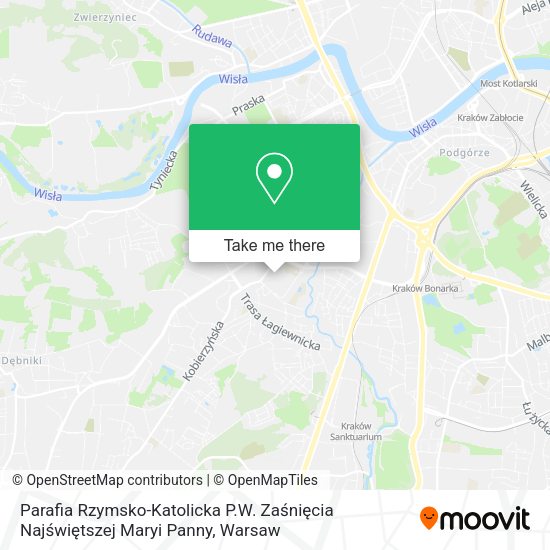 Parafia Rzymsko-Katolicka P.W. Zaśnięcia Najświętszej Maryi Panny map