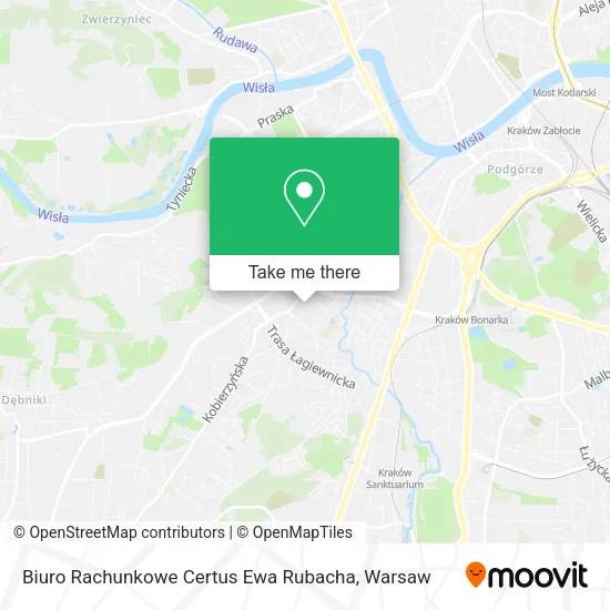 Карта Biuro Rachunkowe Certus Ewa Rubacha