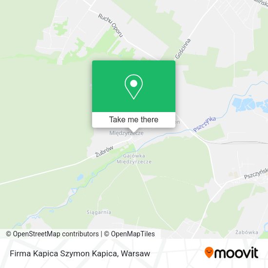 Firma Kapica Szymon Kapica map