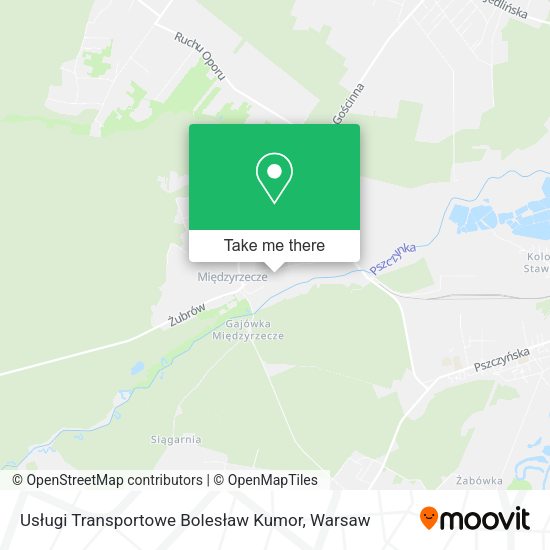 Usługi Transportowe Bolesław Kumor map