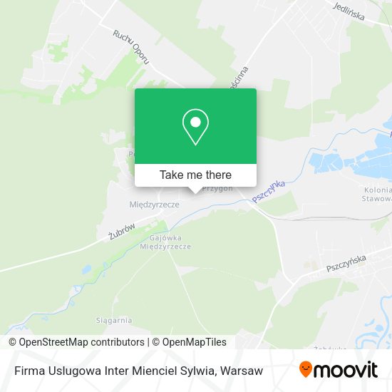 Firma Uslugowa Inter Mienciel Sylwia map