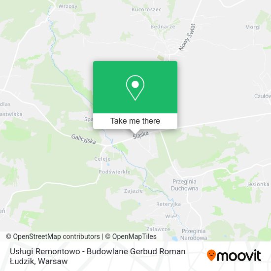 Usługi Remontowo - Budowlane Gerbud Roman Łudzik map