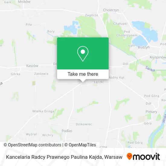 Карта Kancelaria Radcy Prawnego Paulina Kajda