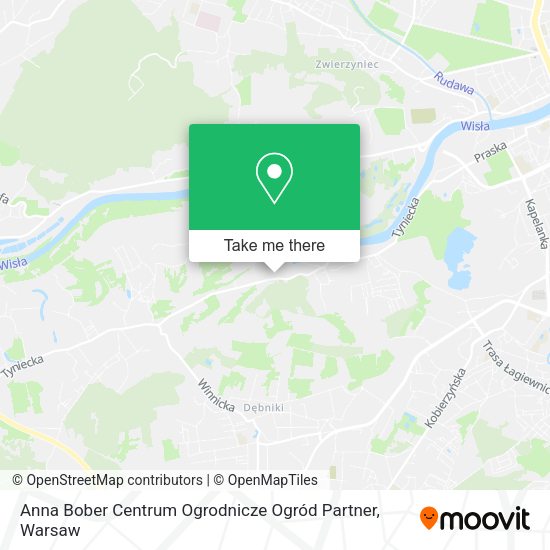 Anna Bober Centrum Ogrodnicze Ogród Partner map