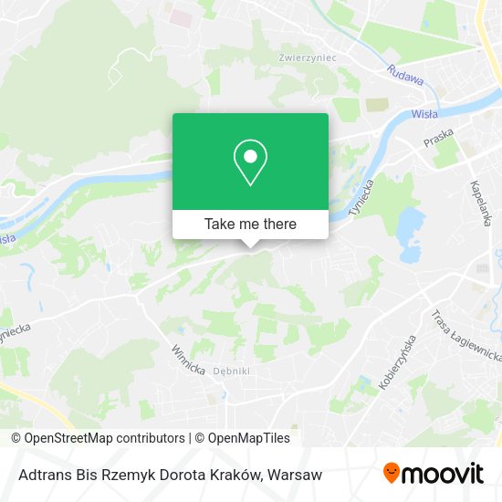 Adtrans Bis Rzemyk Dorota Kraków map