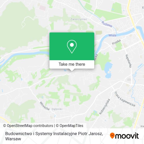 Budownictwo i Systemy Instalacyjne Piotr Jarosz map