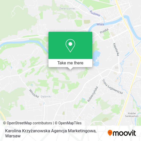 Карта Karolina Krzyżanowska Agencja Marketingowa