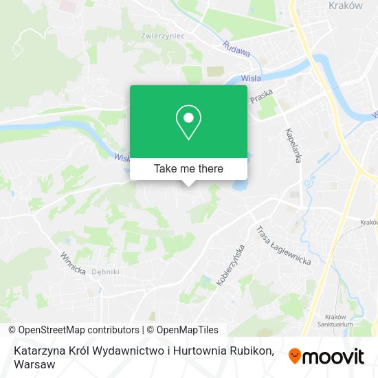 Katarzyna Król Wydawnictwo i Hurtownia Rubikon map