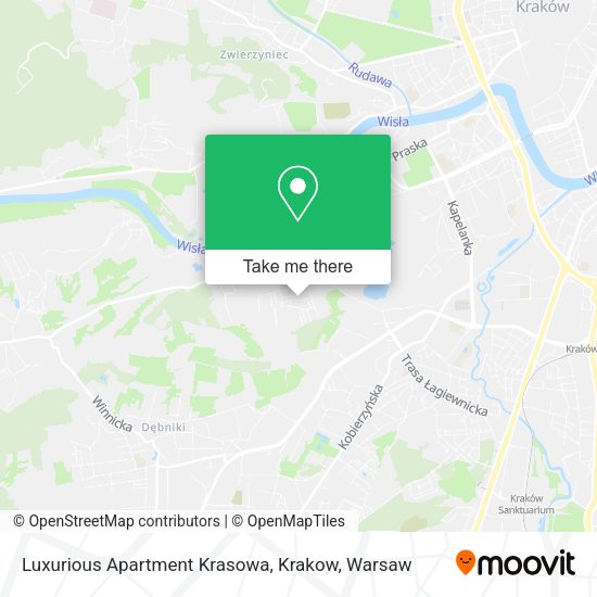 Luxurious Apartment Krasowa, Krakow map