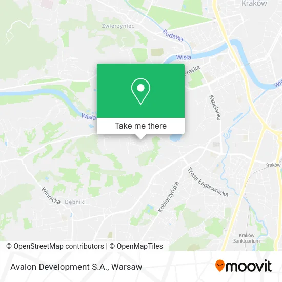 Карта Avalon Development S.A.