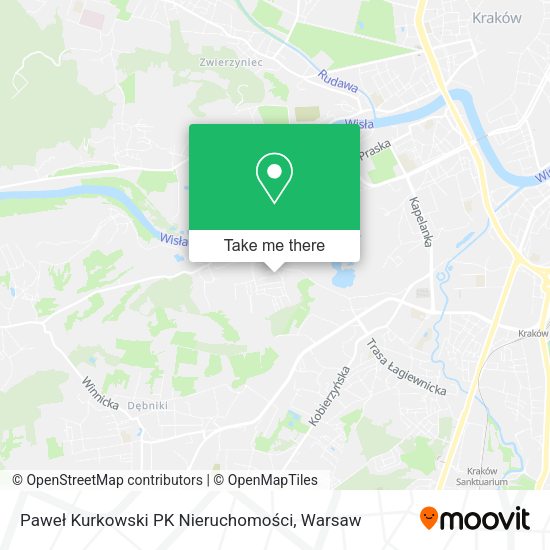 Paweł Kurkowski PK Nieruchomości map