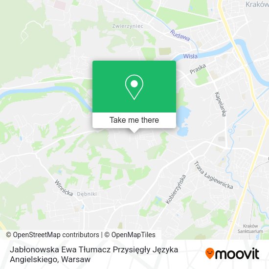 Jabłonowska Ewa Tłumacz Przysięgły Języka Angielskiego map