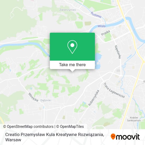 Creatio Przemysław Kula Kreatywne Rozwiązania map