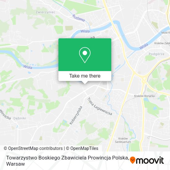 Towarzystwo Boskiego Zbawiciela Prowincja Polska map