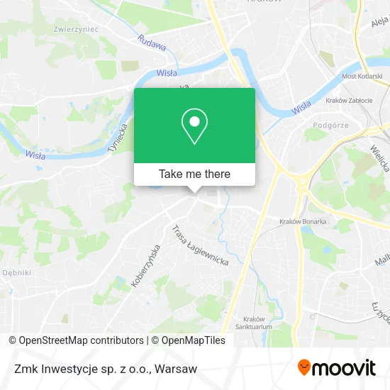 Карта Zmk Inwestycje sp. z o.o.