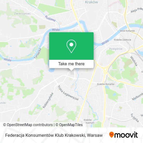 Federacja Konsumentów Klub Krakowski map